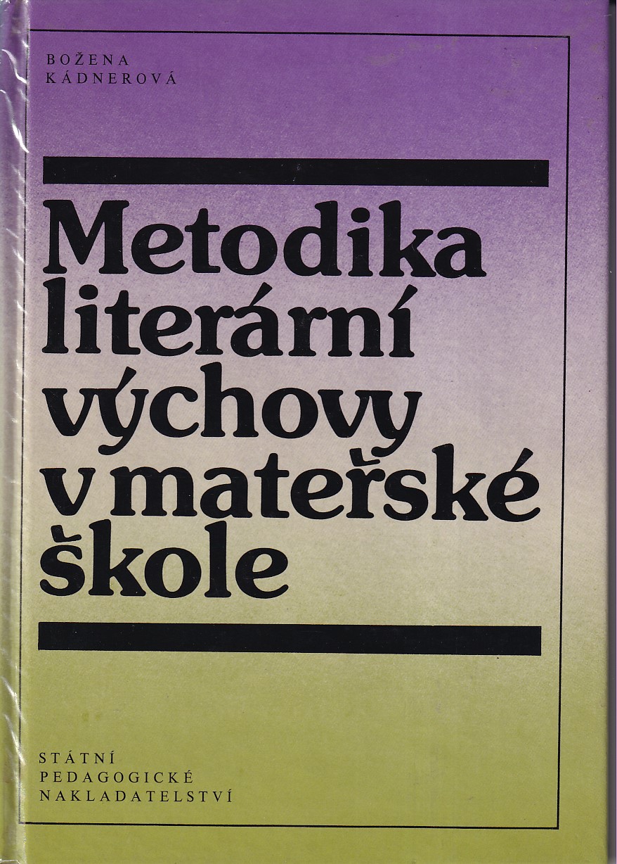 Metodika literární výchovy v mateřské škole