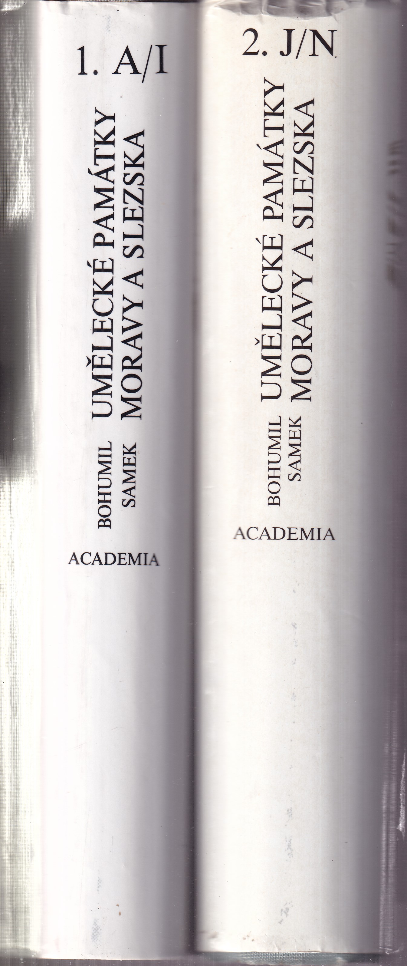 Umělecké památky Moravy a Slezska. Sv. 1 A-I, 2. J-N (2 sv)