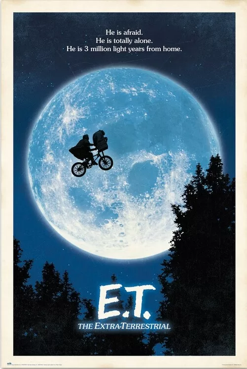 Plakát E.T. - The Extra-Terrestrial 