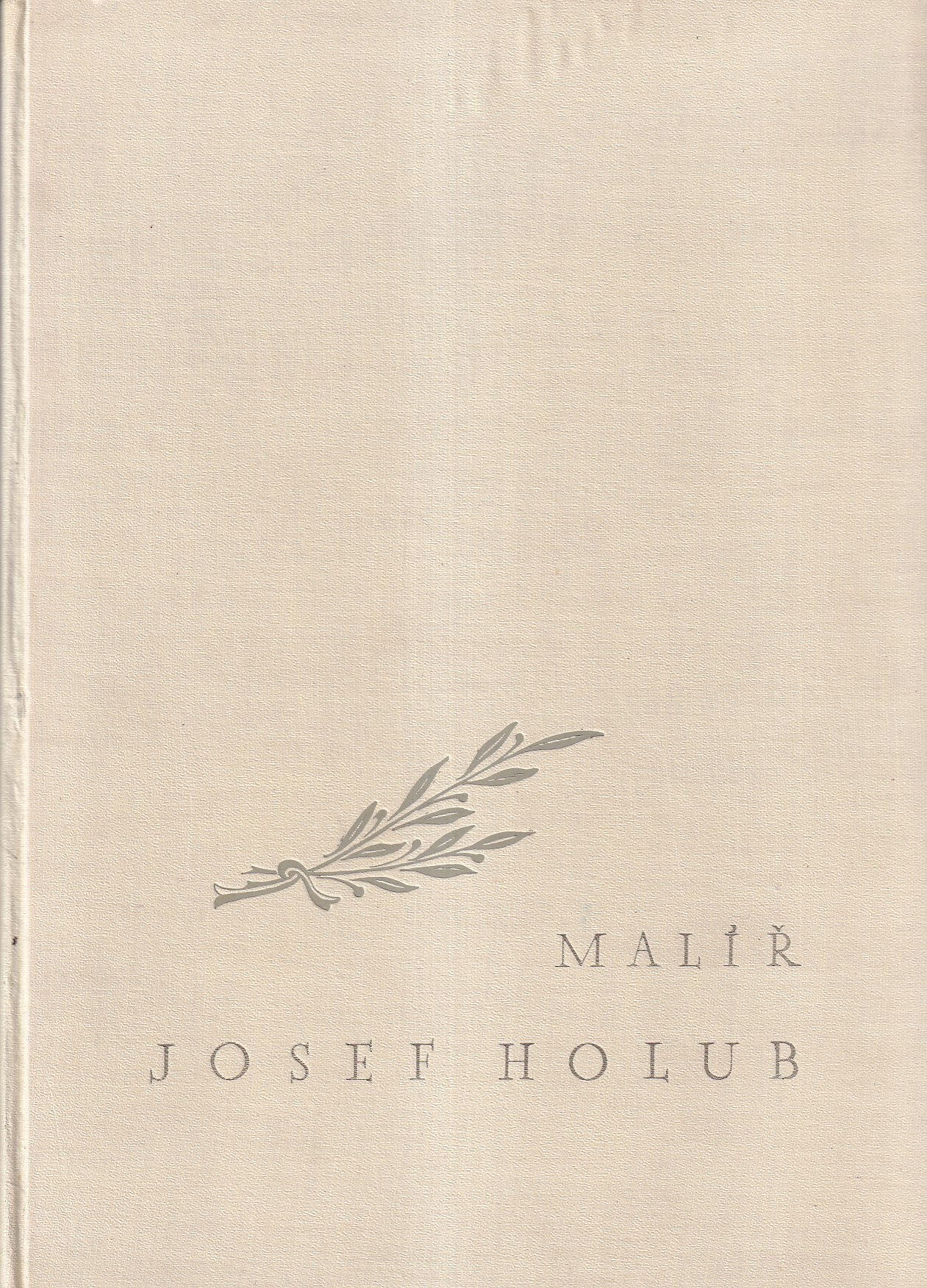 Malíř Josef Holub / s podpisem malíře