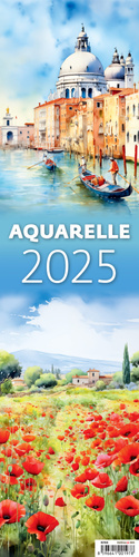 Aquarelle 2025 - nástěnný kalendář