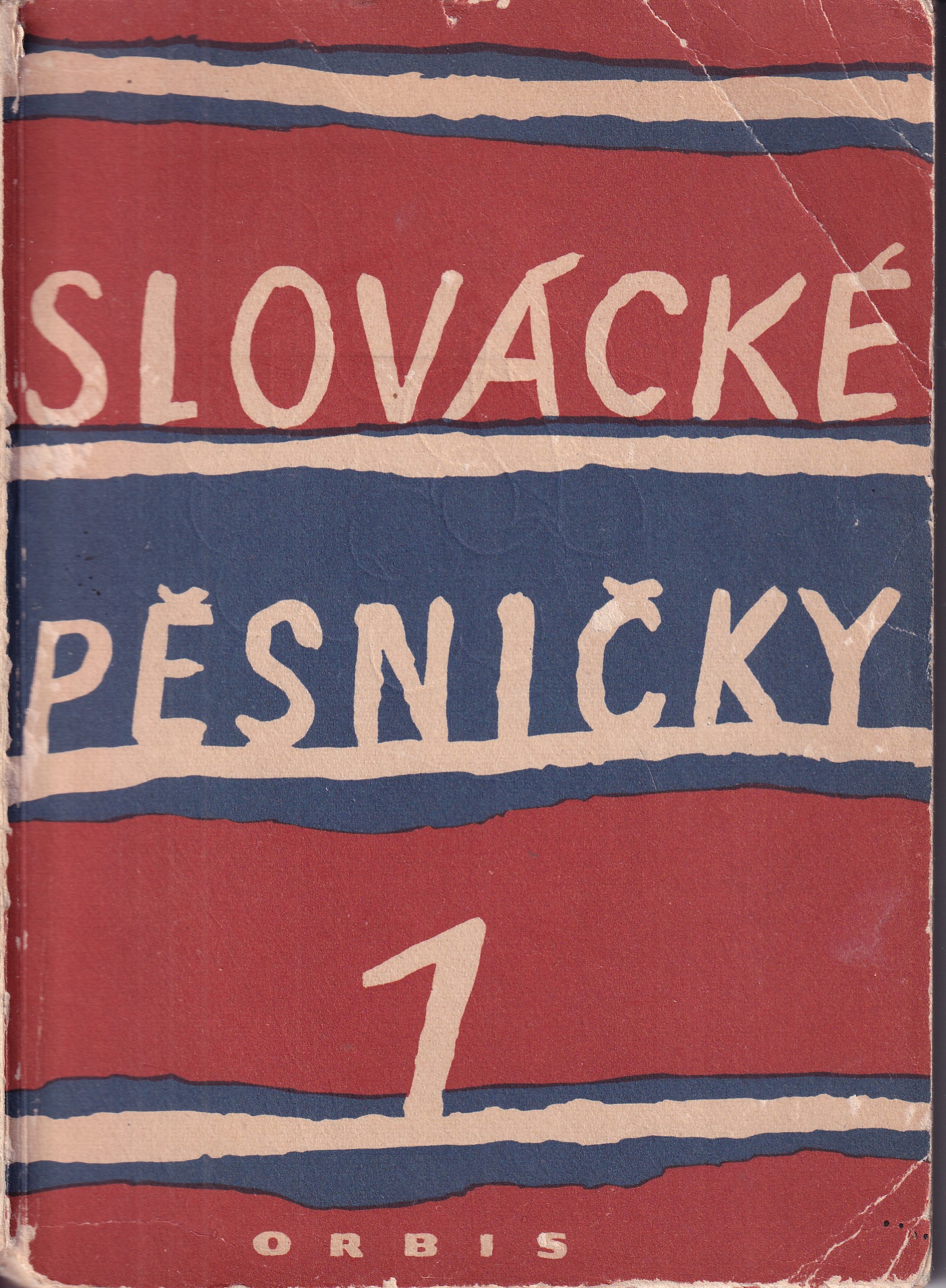 Slovácké pěsničky 1 - sbírka jednohlasých lidových písní - noty