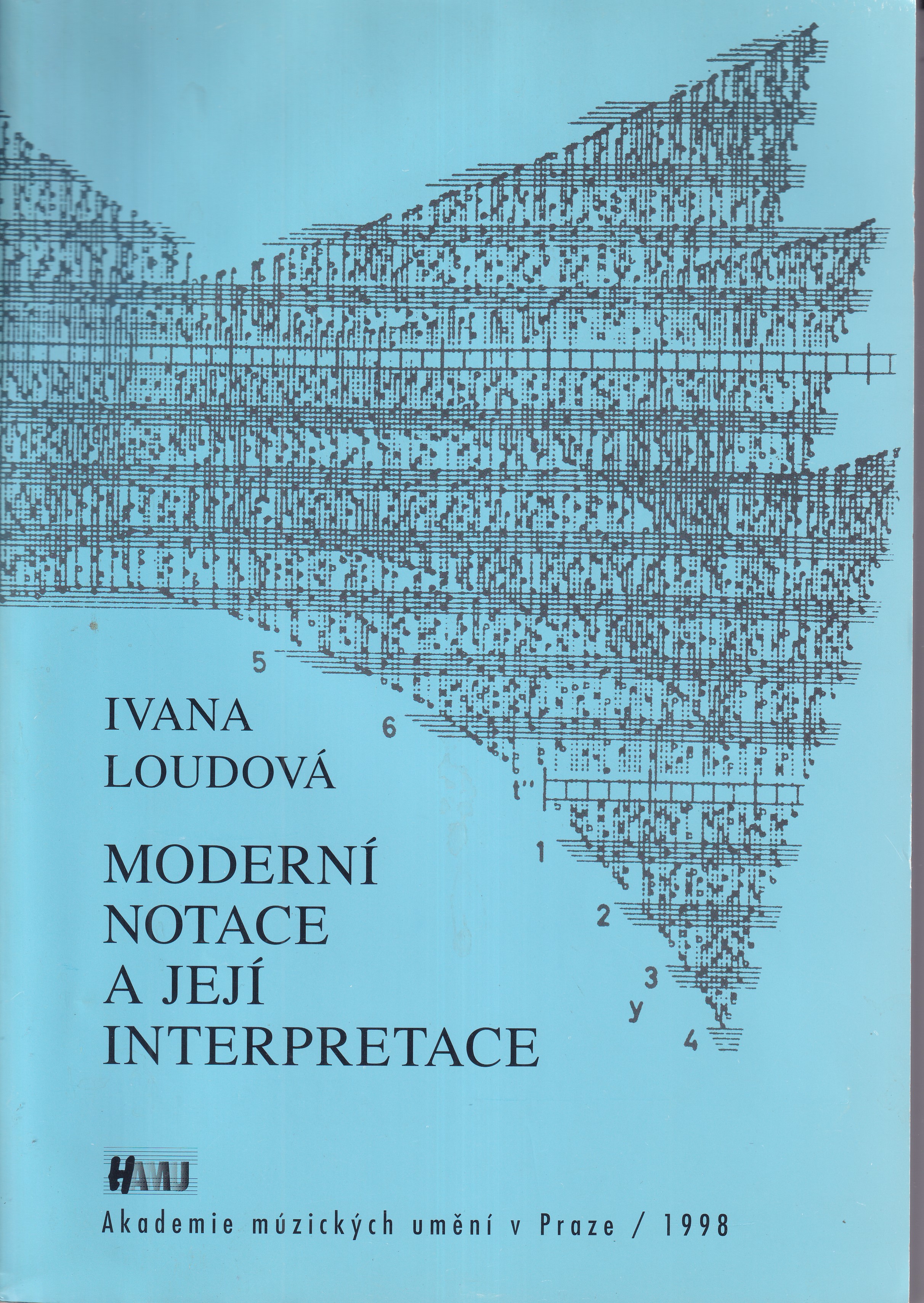 Moderní notace a její interpretace - podpis autorky