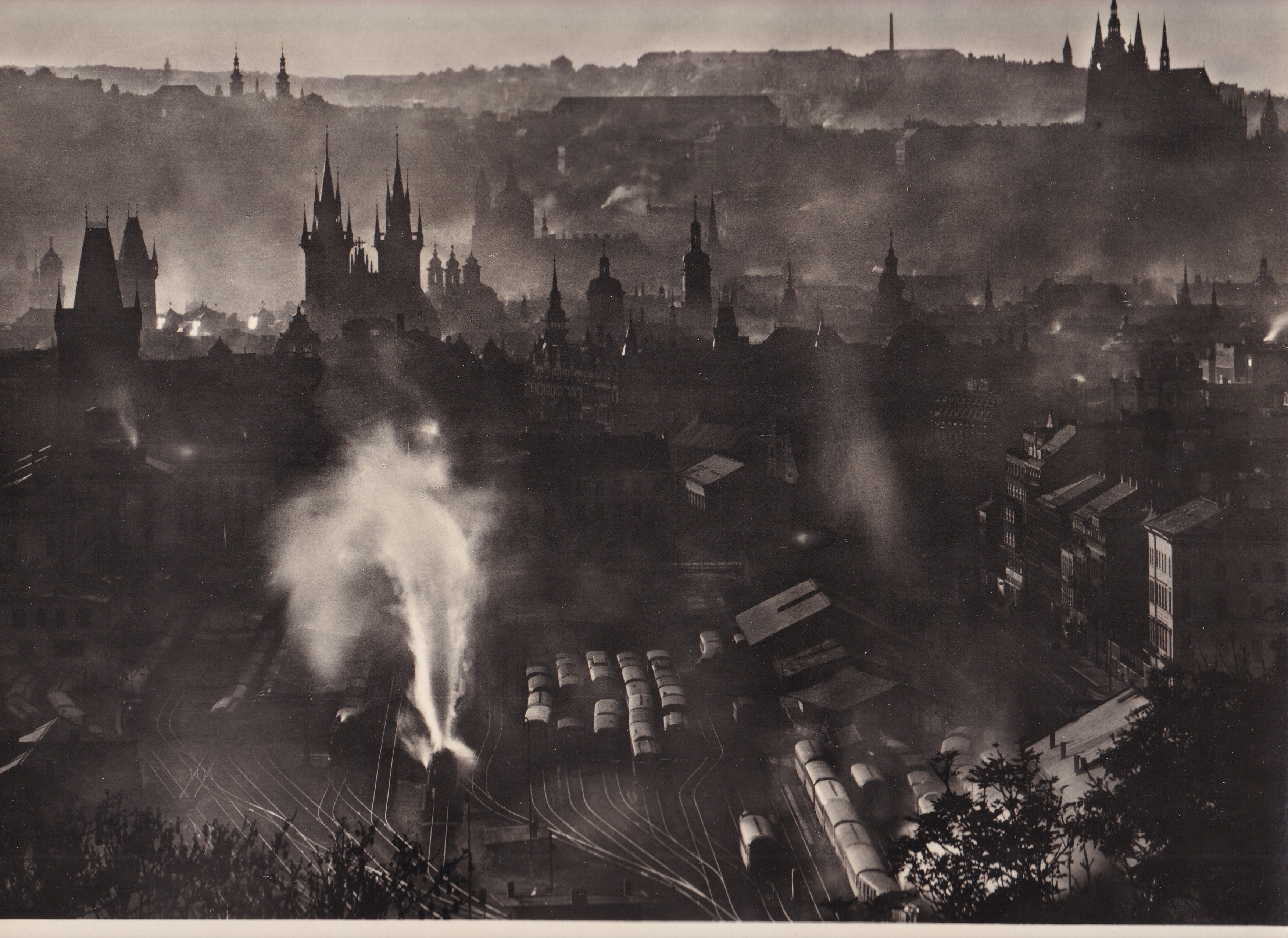 Karel Plicka Praha z Vítkova - Fotografie