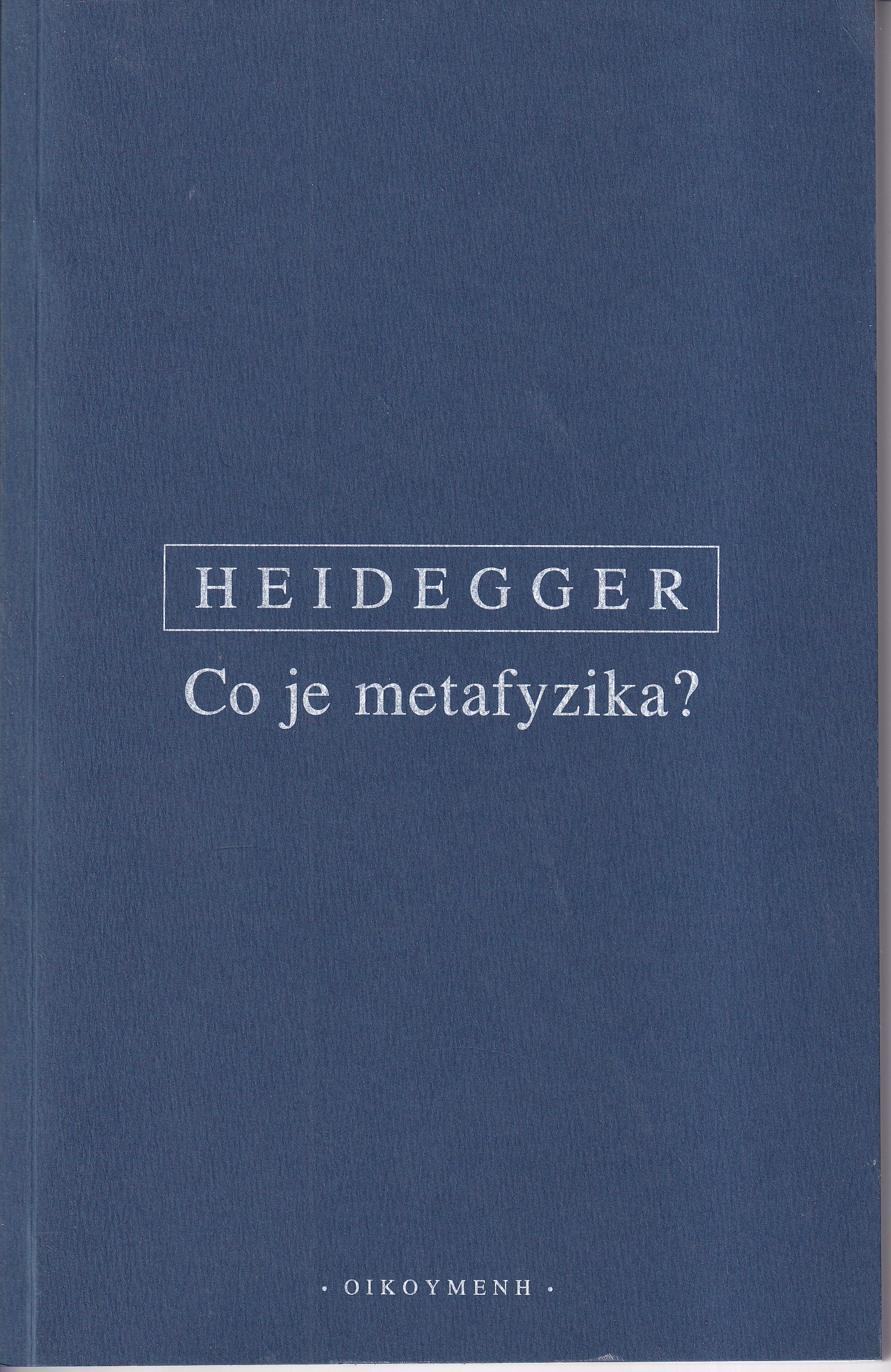 Co je metafyzika?