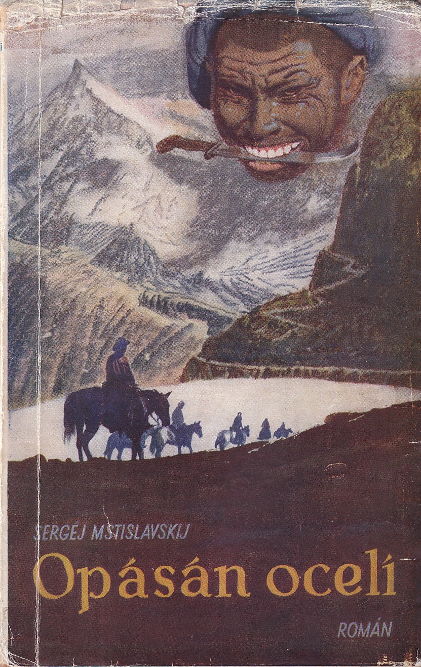 Opásán ocelí / obálka Zdeněk Burian