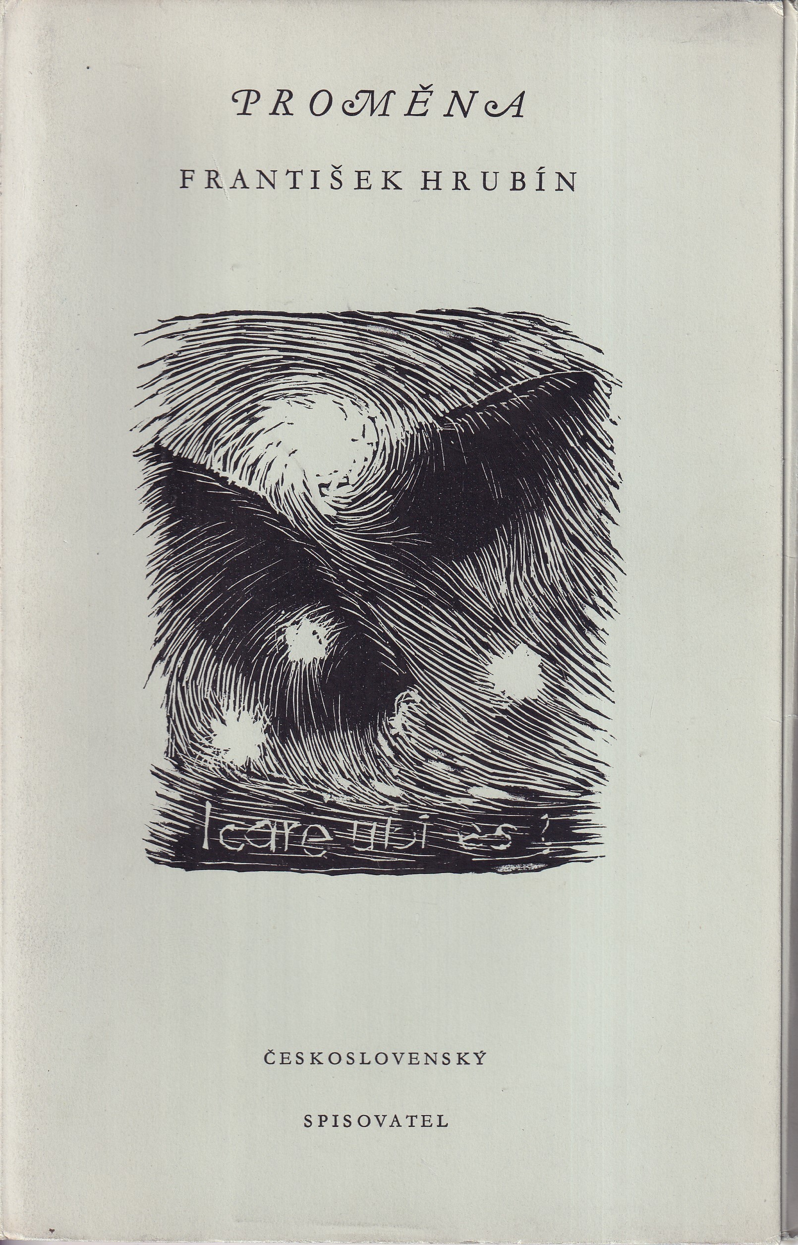 Proměna / podpis autora, il. J. Šíma