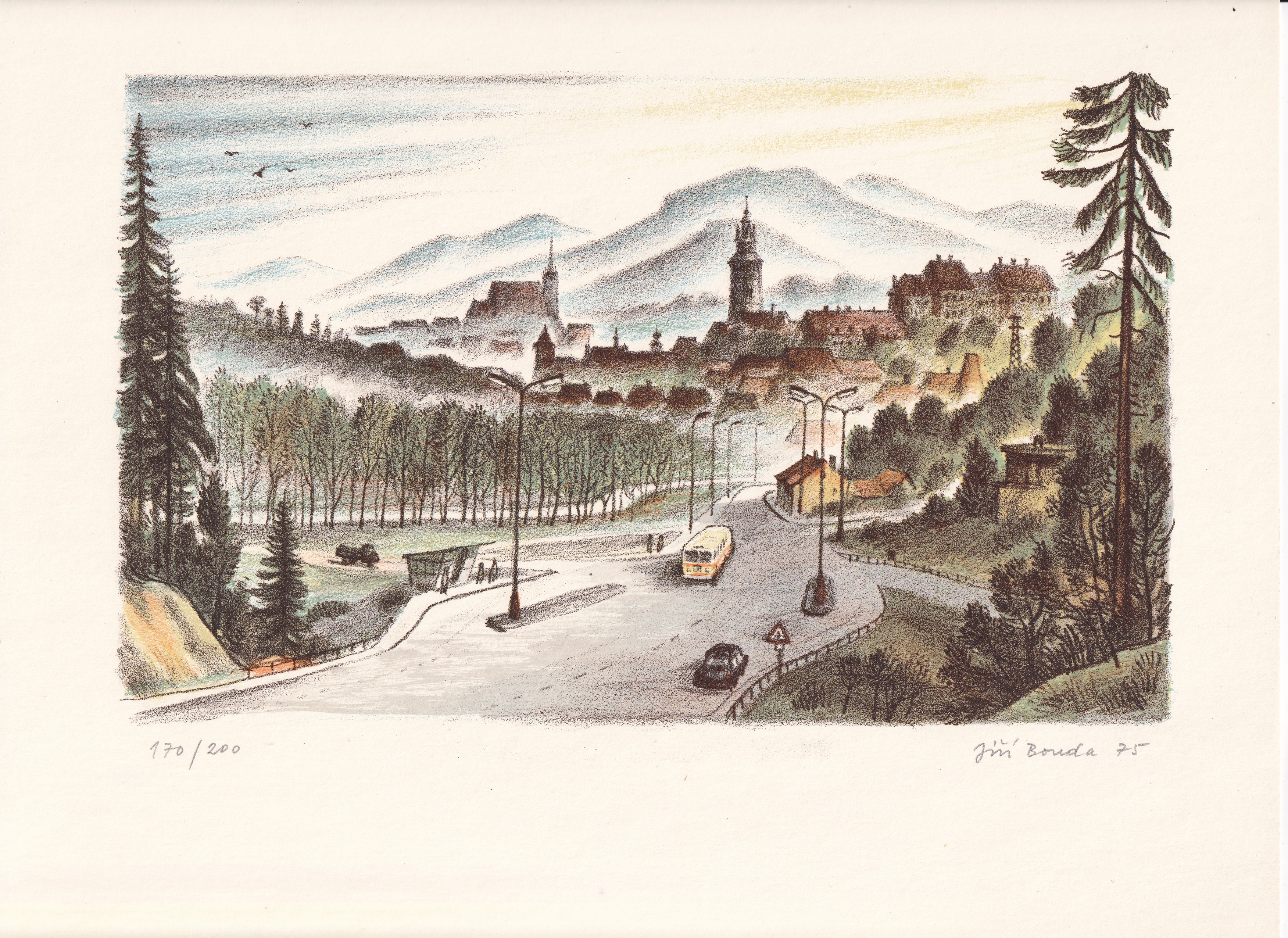Jiří Bouda : Český Krumlov