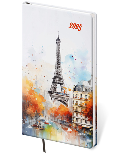 Kapesní diář 2025 Vario Lyra Paris
