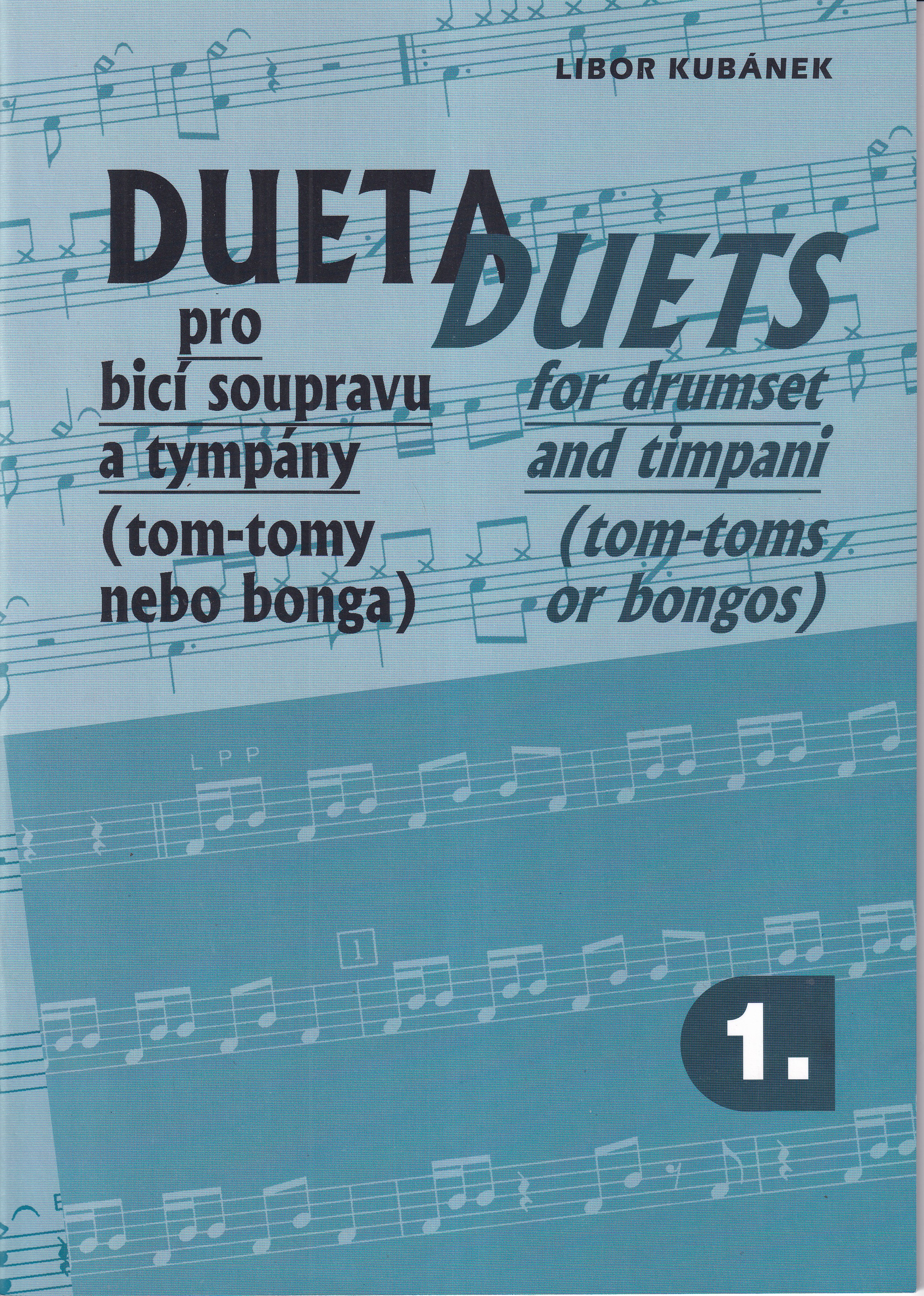 Dueta pro bicí soupravu a tympány  1. díl - noty