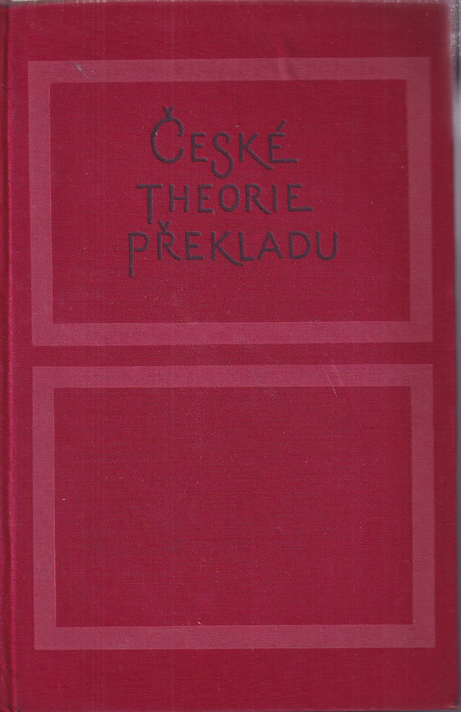 České theorie překladu