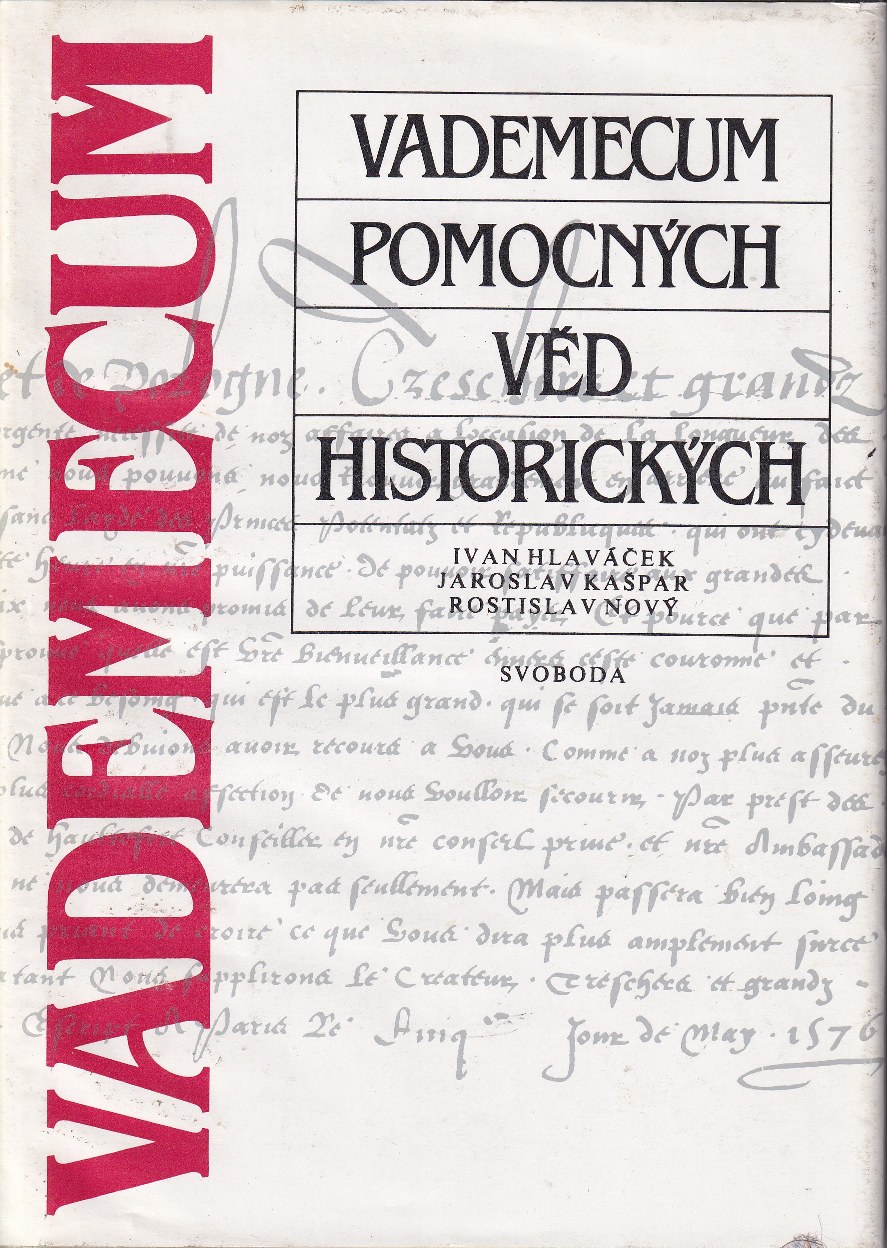 Vademecum pomocných věd historických