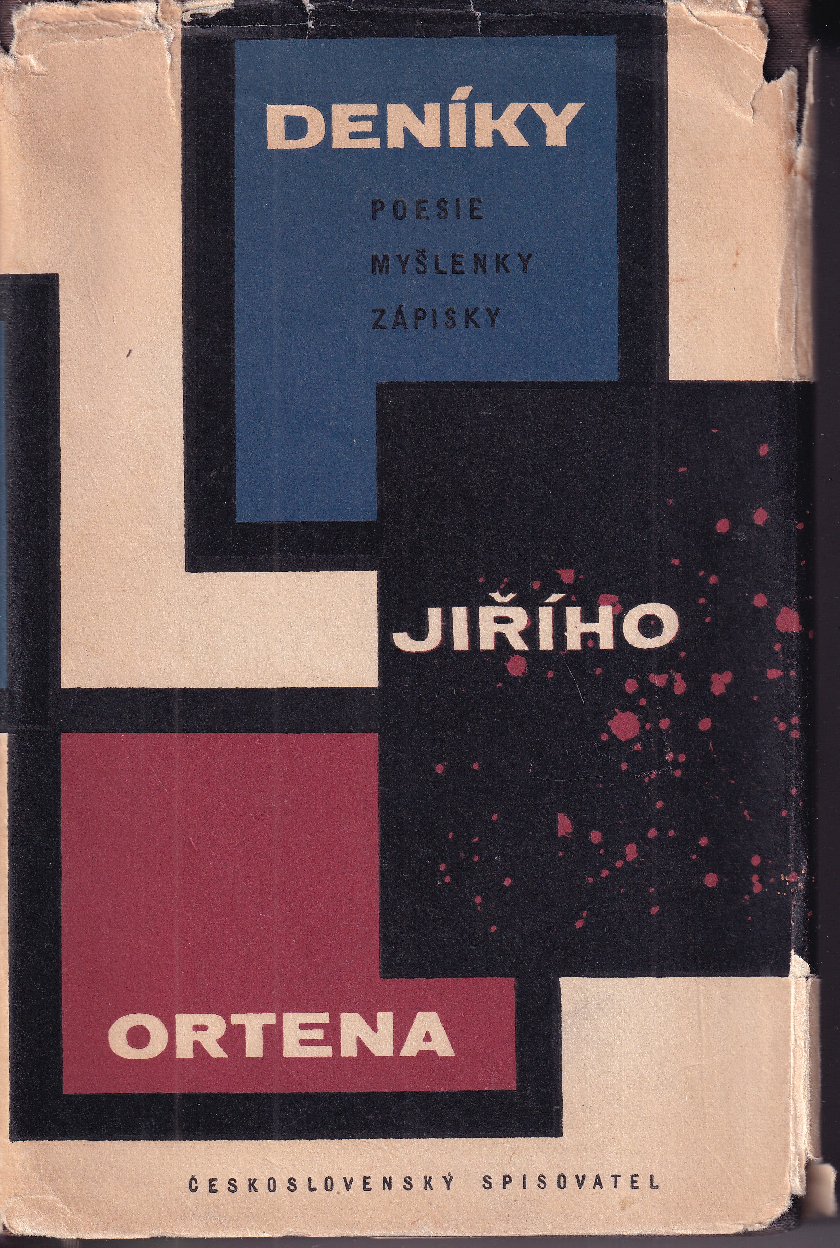 Deníky Jiřího Ortena : poesie - myšlenky - zápisky