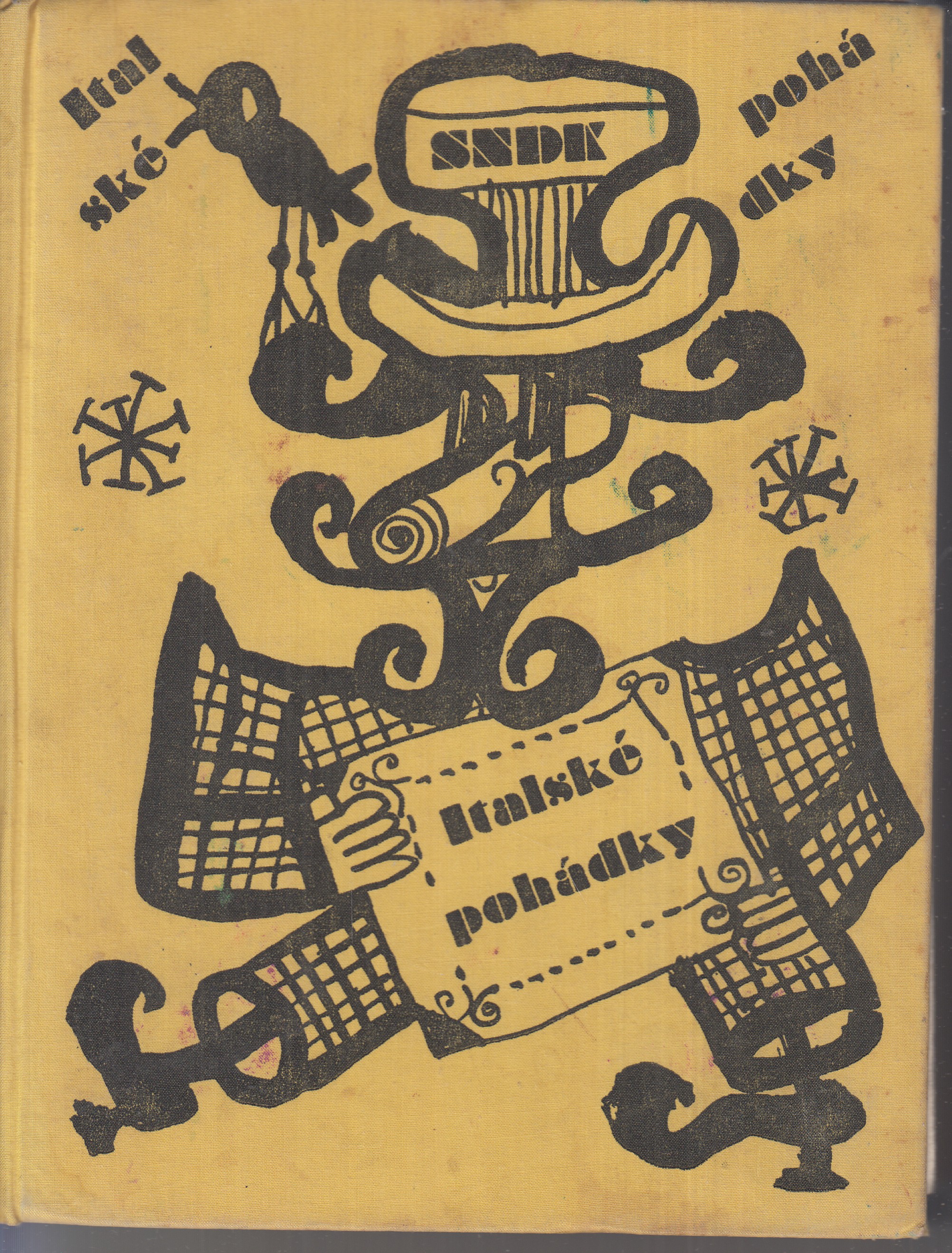 Král sedmi závojů : Italské pohádky - podpis Jan Vladislav