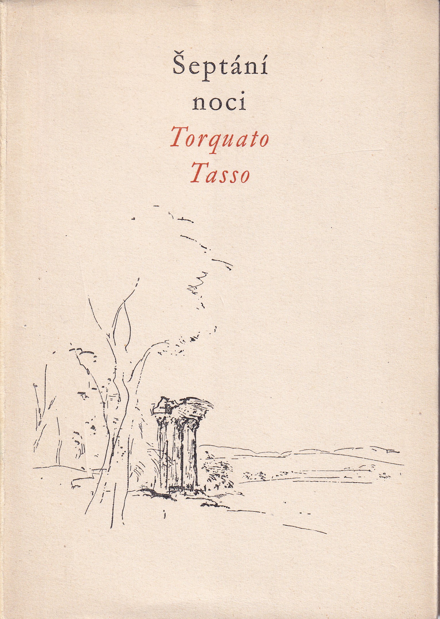 Šeptání noci / litografie S. Kolíbal