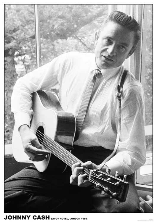 Plakát Johnny Cash - #2 Guitar