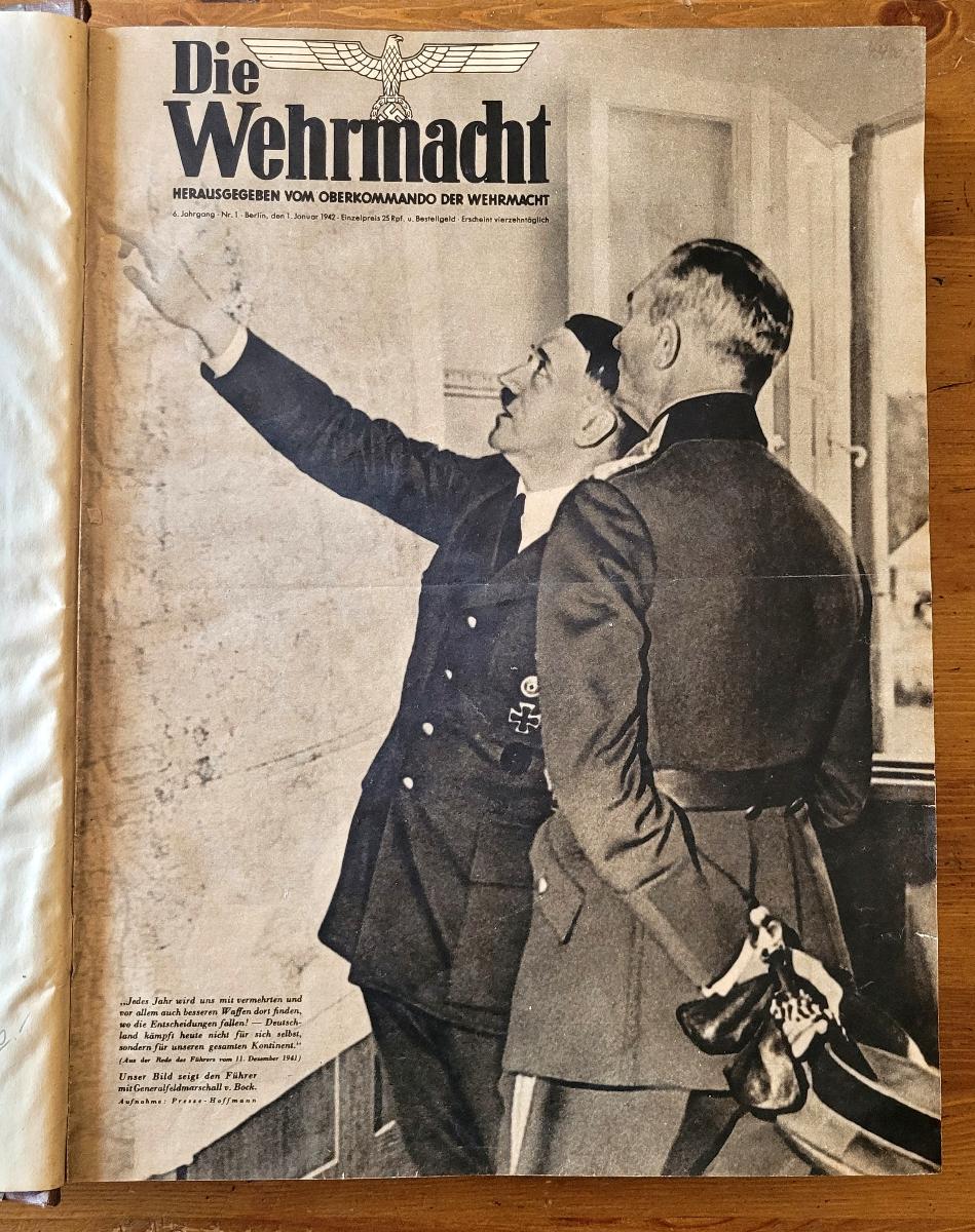 Die Wehrmacht - vojenský válečný časopis 1942, 1943