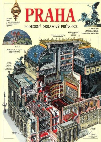 Praha - podrobný obrazový průvodce / český jazyk